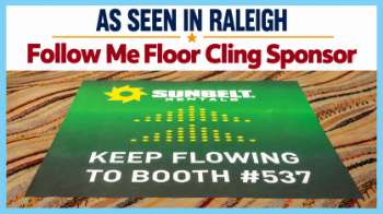 Picture of Follow Me Floor Cling Sponsorship